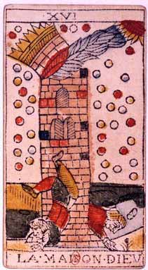 La Maison Dieu, aussi appelée La Tour, est la seizième lame du Tarot de Marseille.  