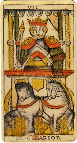 Le Chariot est la septième lame du tarot de Marseille.