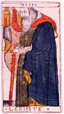L’Ermite est la neuvième lame du Tarot de Marseille.