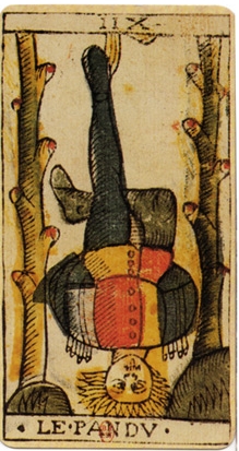 Le Pendu est la douzième lame du Tarot De Marseille.